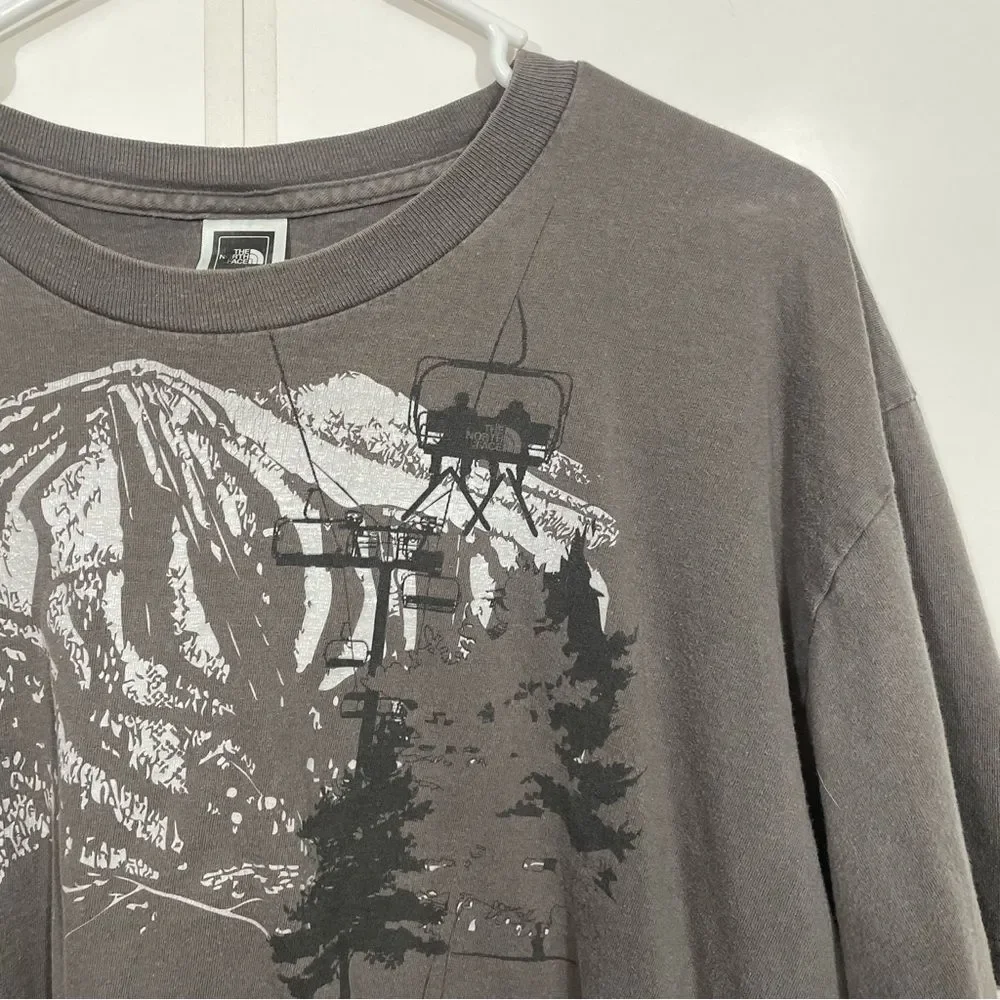 The North Face Grey Graphic Short Sleeve T-Shirt